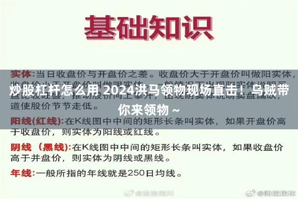 炒股杠杆怎么用 2024洪马领物现场直击！乌贼带你来领物～