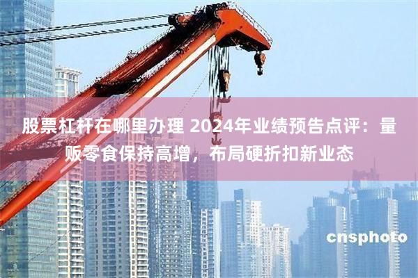 股票杠杆在哪里办理 2024年业绩预告点评：量贩零食保持高增，布局硬折扣新业态